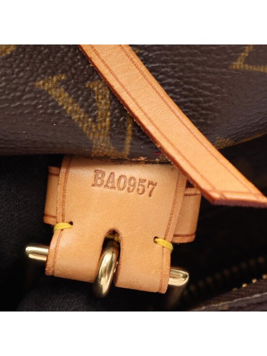 Louis Vuitton Backpack Montsouris GM Monogram Canvas Leather main image 14